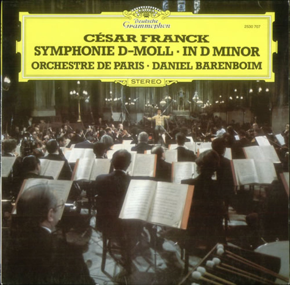 César Franck Symphony In D Minor / Rédemption UK vinyl LP album (LP record) 2530707