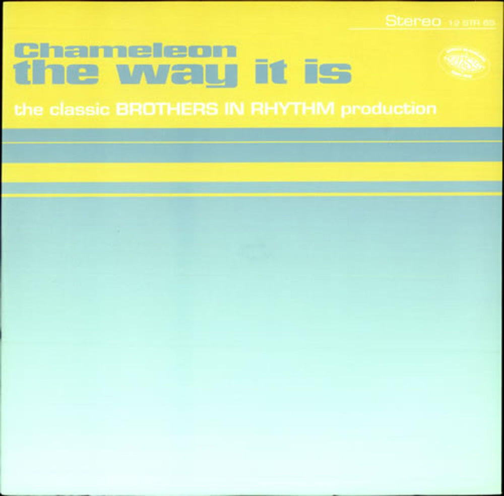 Chameleon The Way It Is UK 12" vinyl single (12 inch record / Maxi-single) 12STR65