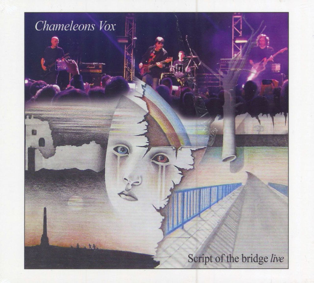 Chameleons Vox Script Of The Bridge Live - Sealed US CD album (CDLP) FARM001-CD