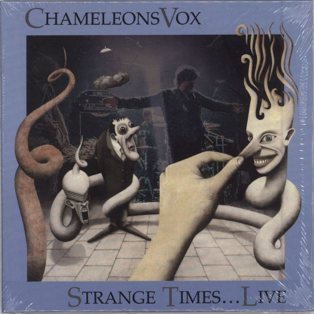 Chameleons Vox Strange Times...Live - Sealed UK CD album (CDLP) MOOCHIN16