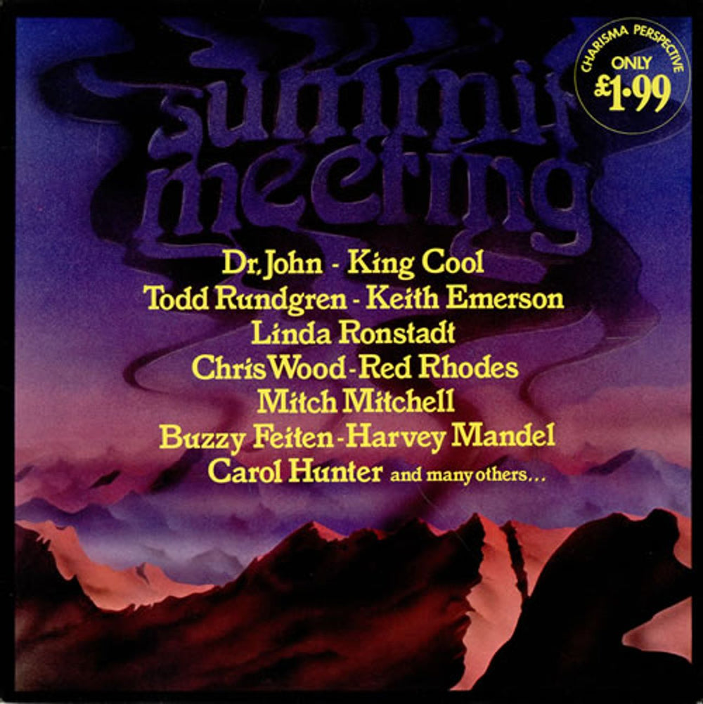 Charisma Records Summit Meeting UK vinyl LP album (LP record) CS3