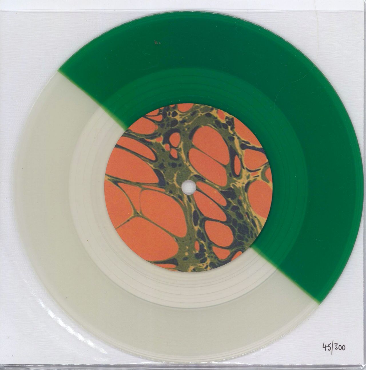Charles Douglas Summertime - Green / Clear Vinyl + Numbered Insert UK 7" vinyl single (7 inch record / 45) GPS58