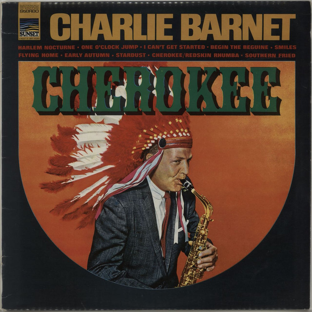 Charlie Barnet Cherokee UK vinyl LP album (LP record) SLS50037