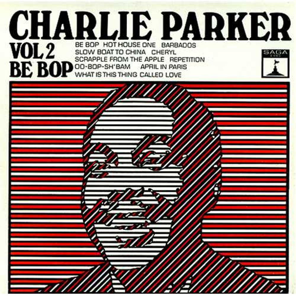 Charlie Parker Be Bop UK vinyl LP album (LP record) ERO8006