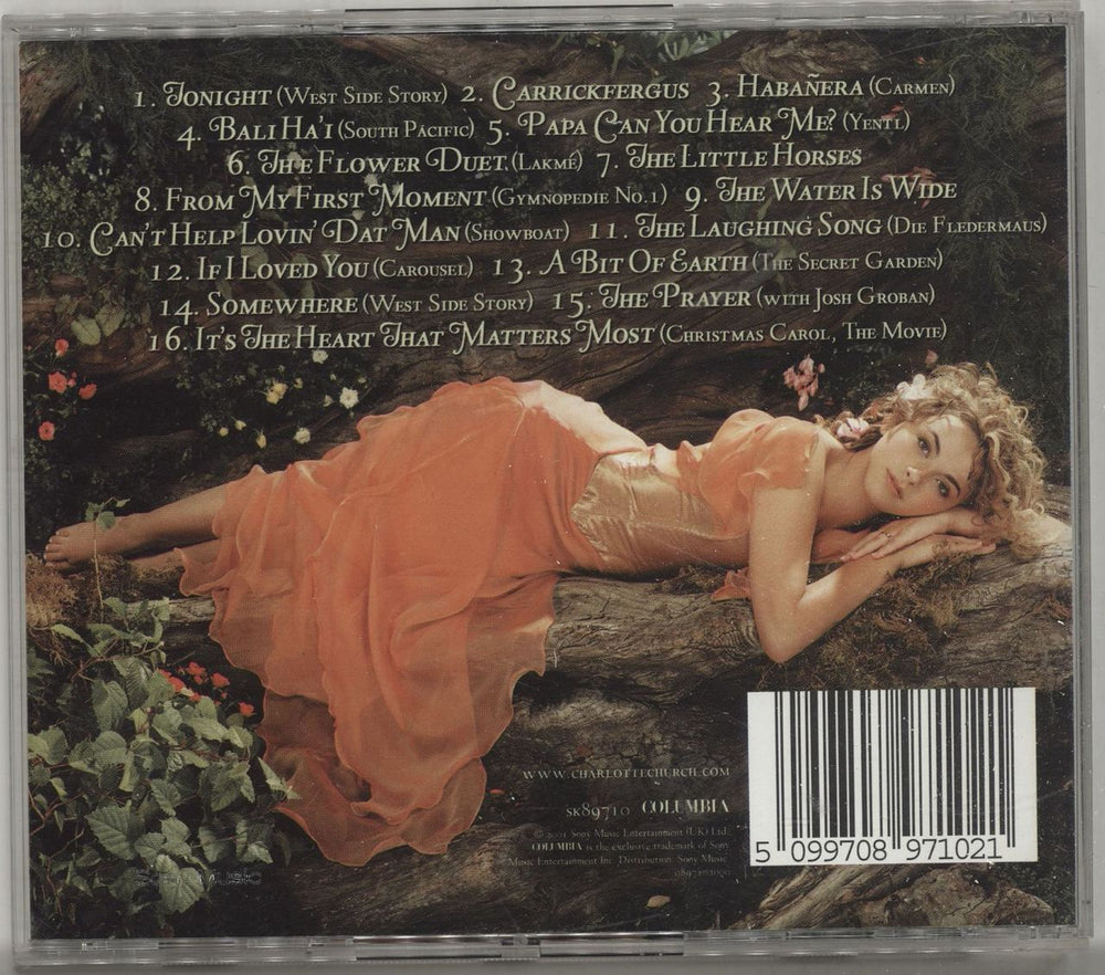 Charlotte Church Enchantment UK CD album (CDLP) URHCDEN697287