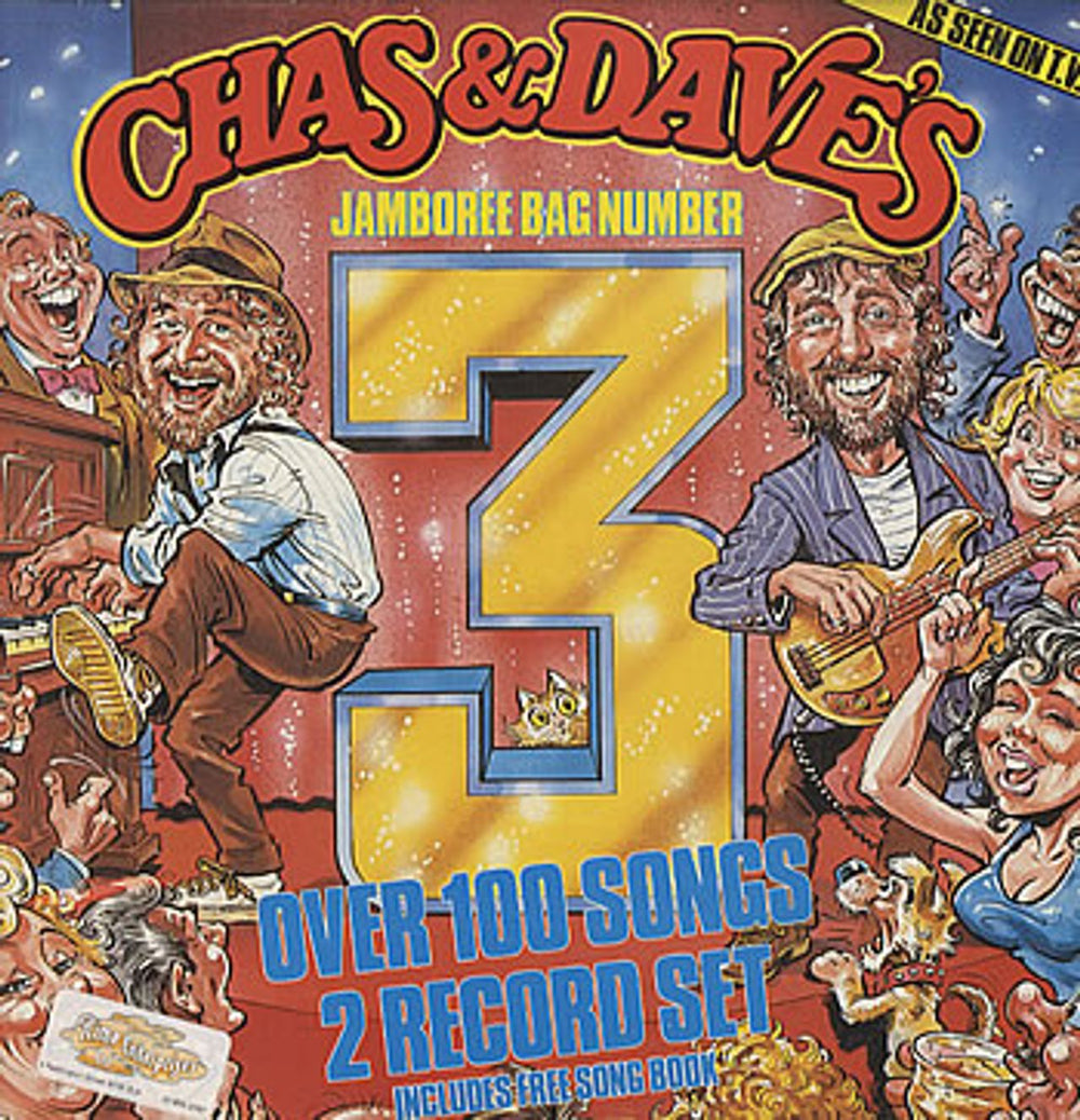 Chas & Dave Jamboree Bag Number 3 UK 2-LP vinyl record set (Double LP Album) ROC914
