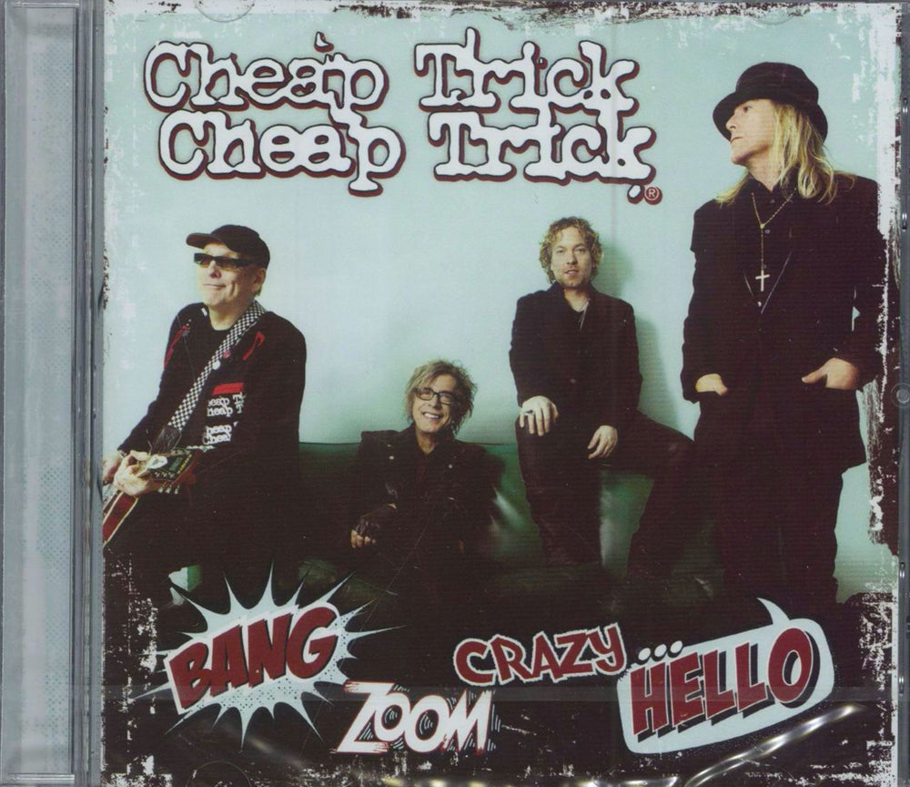 Cheap Trick Bang, Zoom, Crazy... Hello - Sealed Dutch CD album (CDLP) 0843930022434