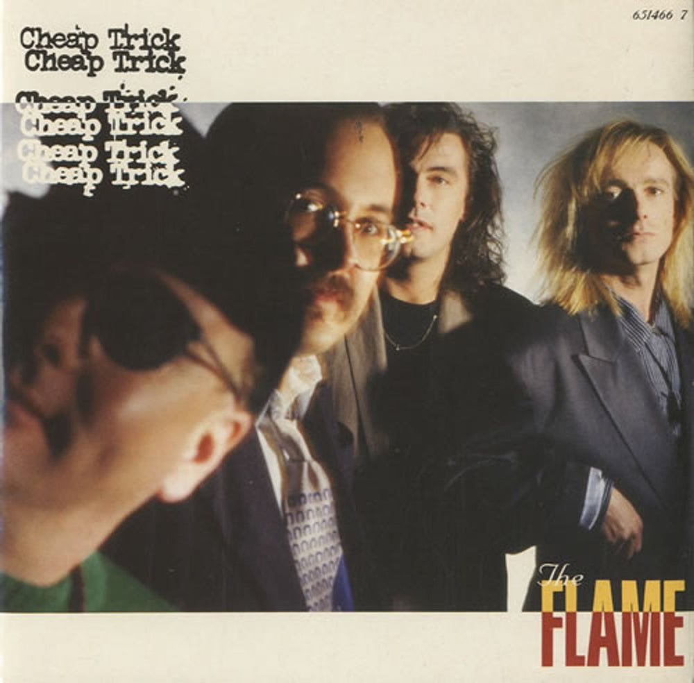 Cheap Trick The Flame UK 7" vinyl single (7 inch record / 45) 6514667