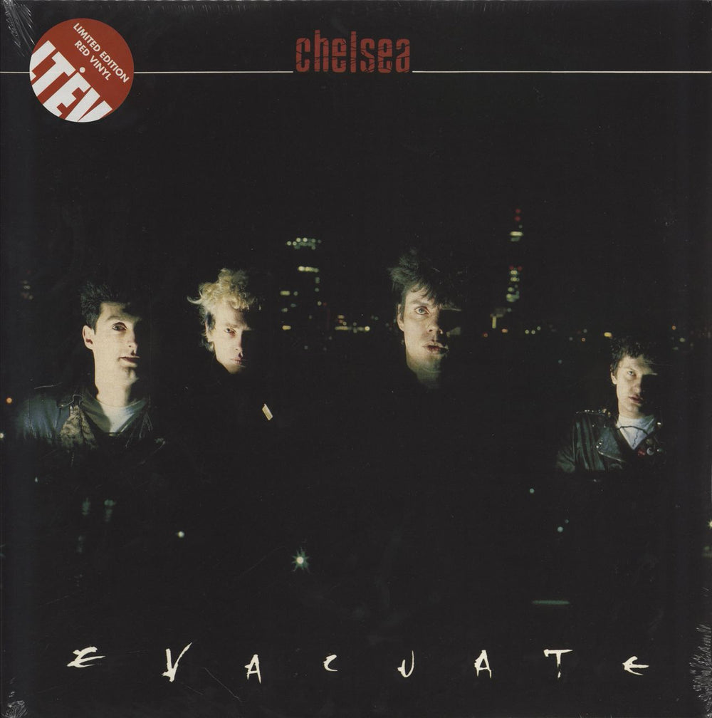 Chelsea Evacuate - Red - Sealed UK 2-LP vinyl record set (Double LP Album) LETV403LP