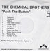 Chemical Brothers Push The Button US Promo CD-R acetate CDR ACETATE