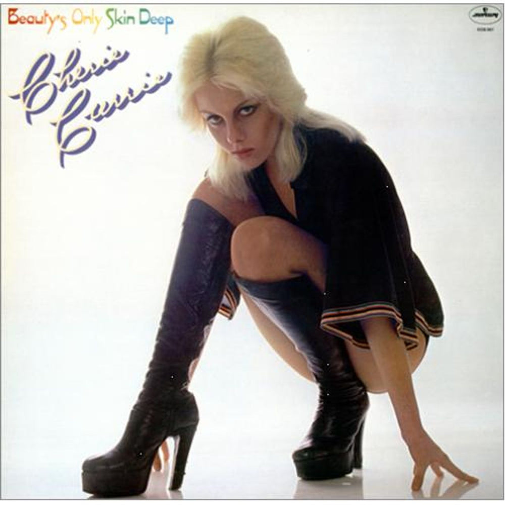 Cherie Currie Beauty's Only Skin Deep UK vinyl LP album (LP record) 6338867