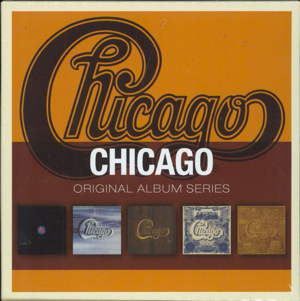 Chicago Original Album Series UK 5-CD album set 8122798013