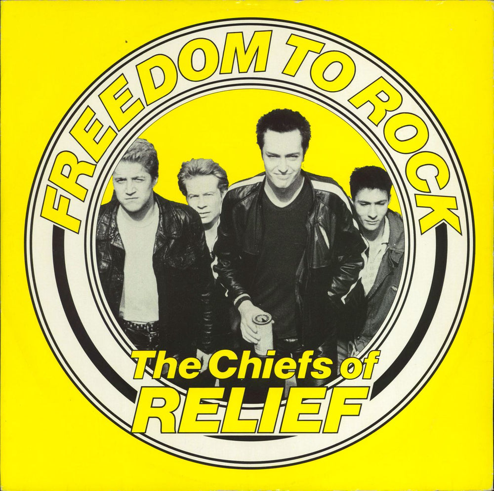 Chiefs Of Relief Freedom To Rock UK 12" vinyl single (12 inch record / Maxi-single) 12WAR3004