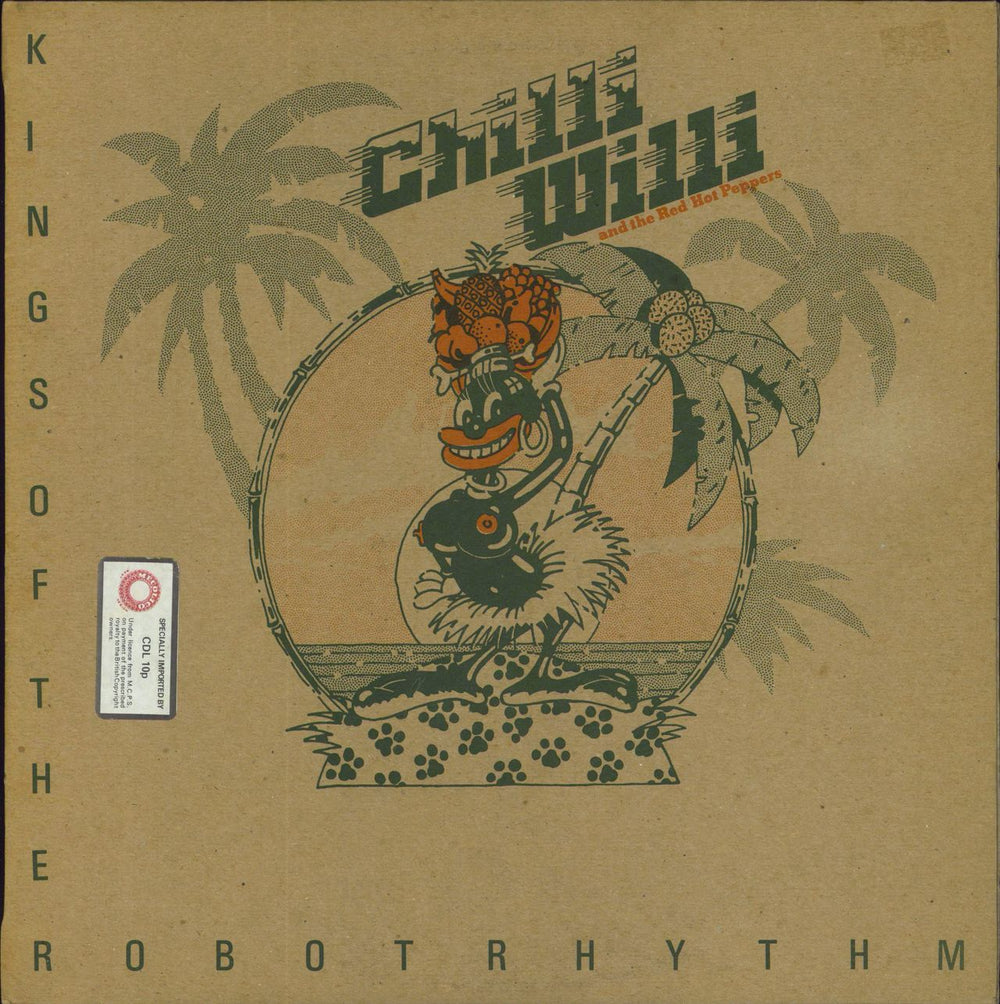 Chilli Willi & The Red Hot Peppers Kings Of The Robot Rhythm - EX UK vinyl LP album (LP record) REV002