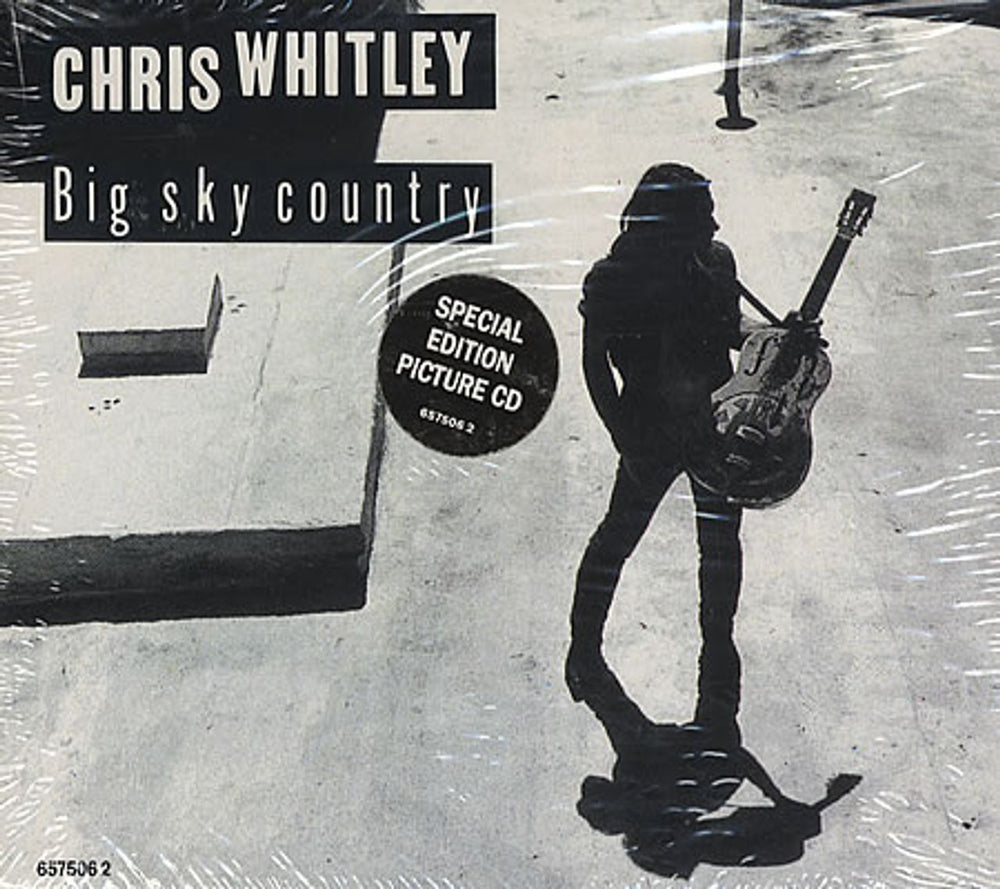 Chris Whitley Big Sky Country - Sealed UK CD single (CD5 / 5") 6575062