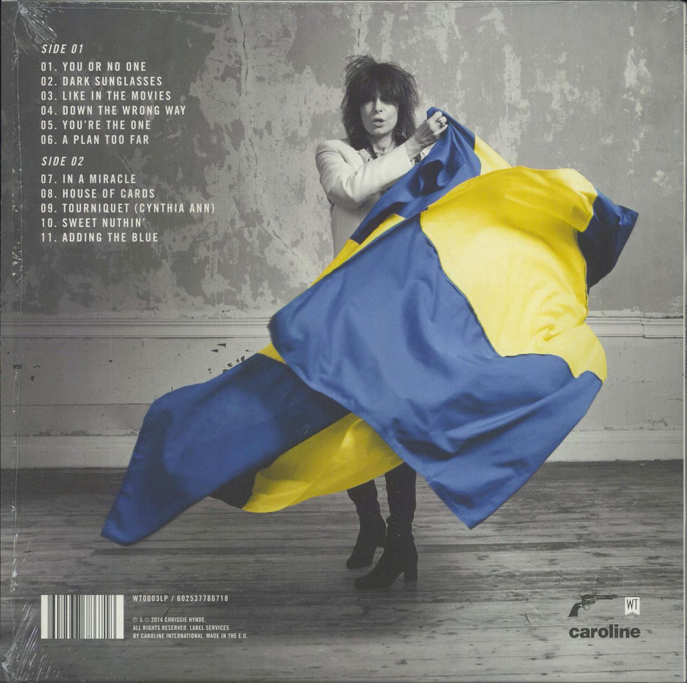 Chrissie Hynde Stockholm - White Vinyl + CD UK vinyl LP album (LP record) 602537786718