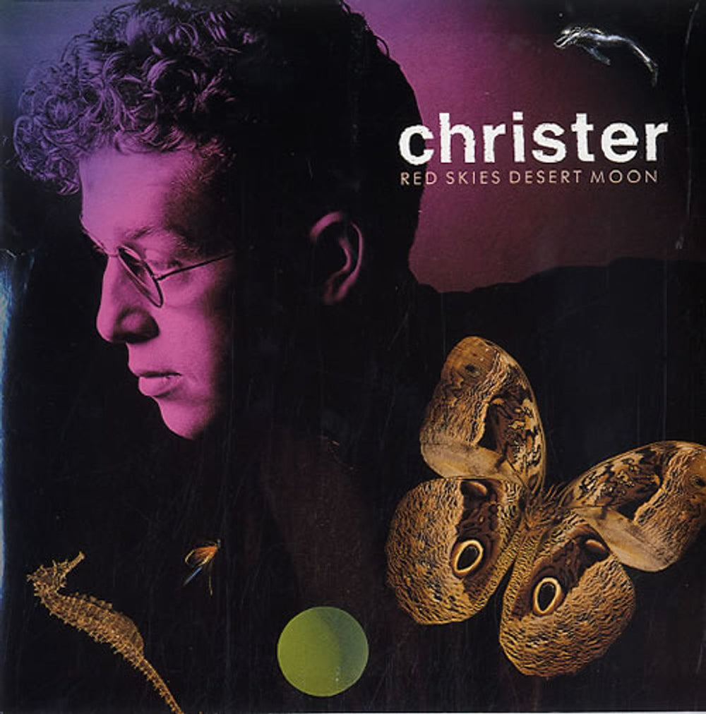 Christer Red Skies Desert Moon UK 7" vinyl single (7 inch record / 45) VS1366