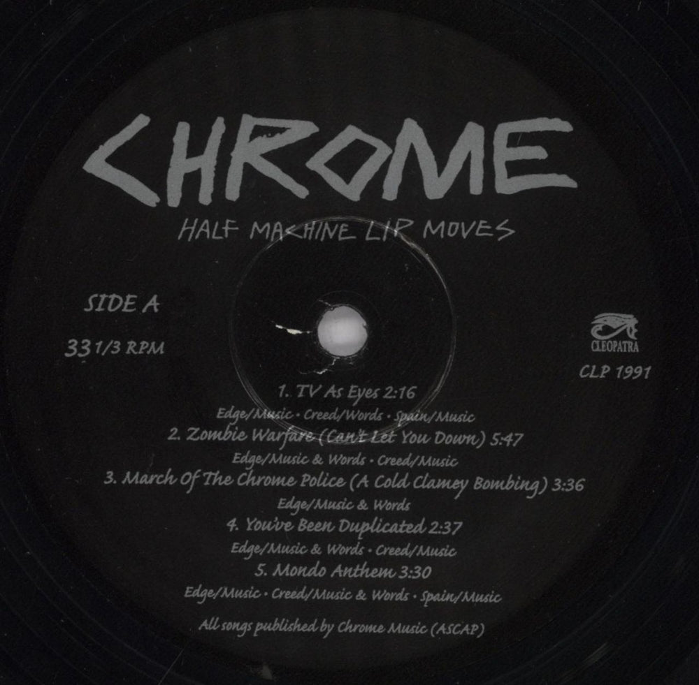 Chrome Half Machine Lip Moves - Shrink US vinyl LP album (LP record) CI5LPHA831515