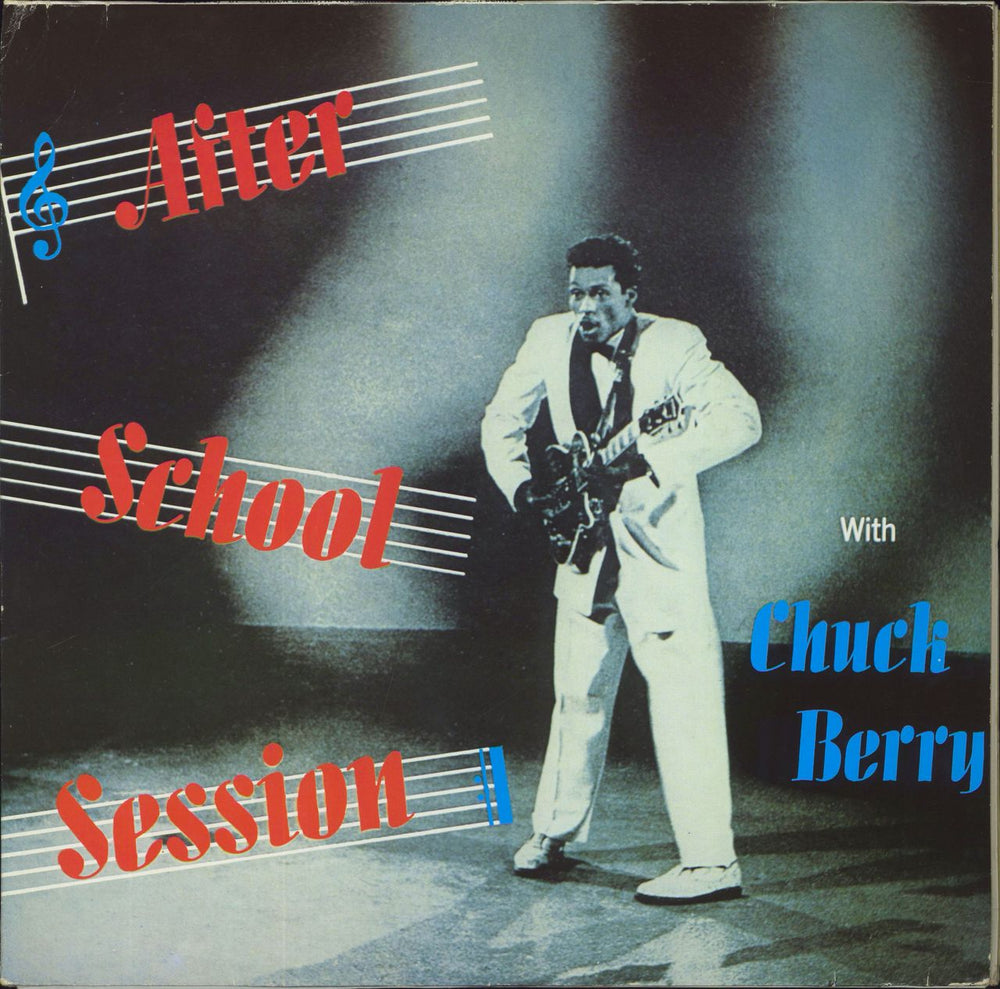 Chuck Berry After School Session / One Dozen UK vinyl LP album (LP record) 628595