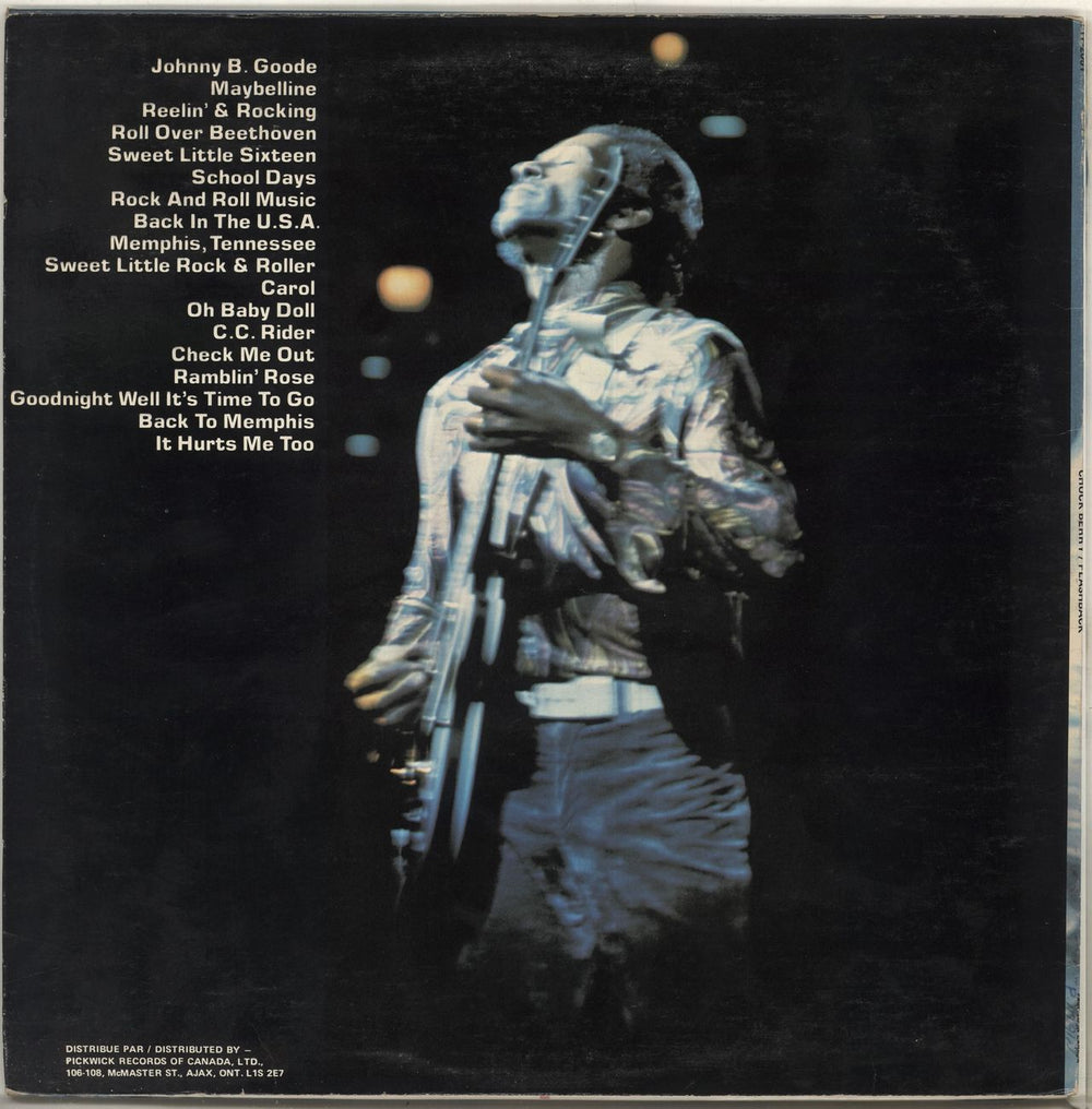 Chuck Berry Flashback Canadian 2-LP vinyl record set (Double LP Album)