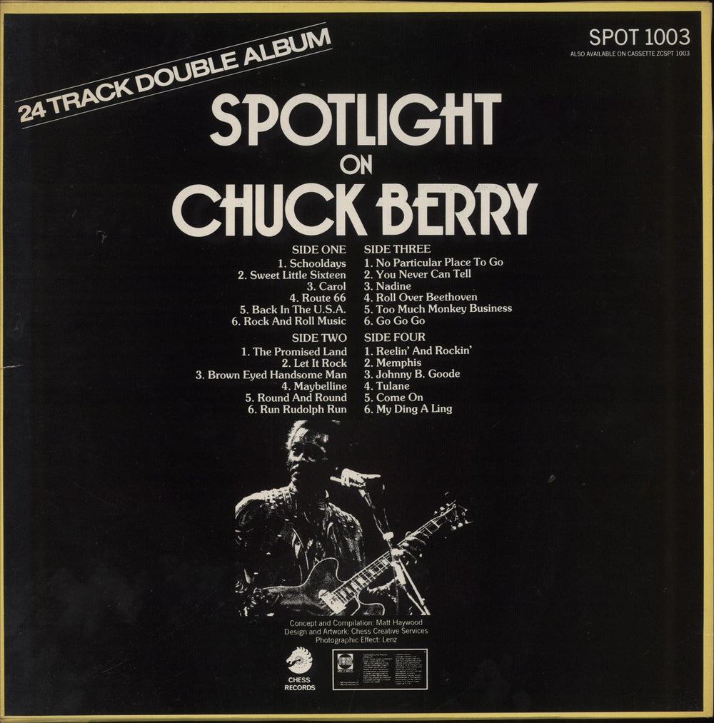 Chuck Berry Spotlight On Chuck Berry UK 2-LP vinyl record set (Double LP Album)