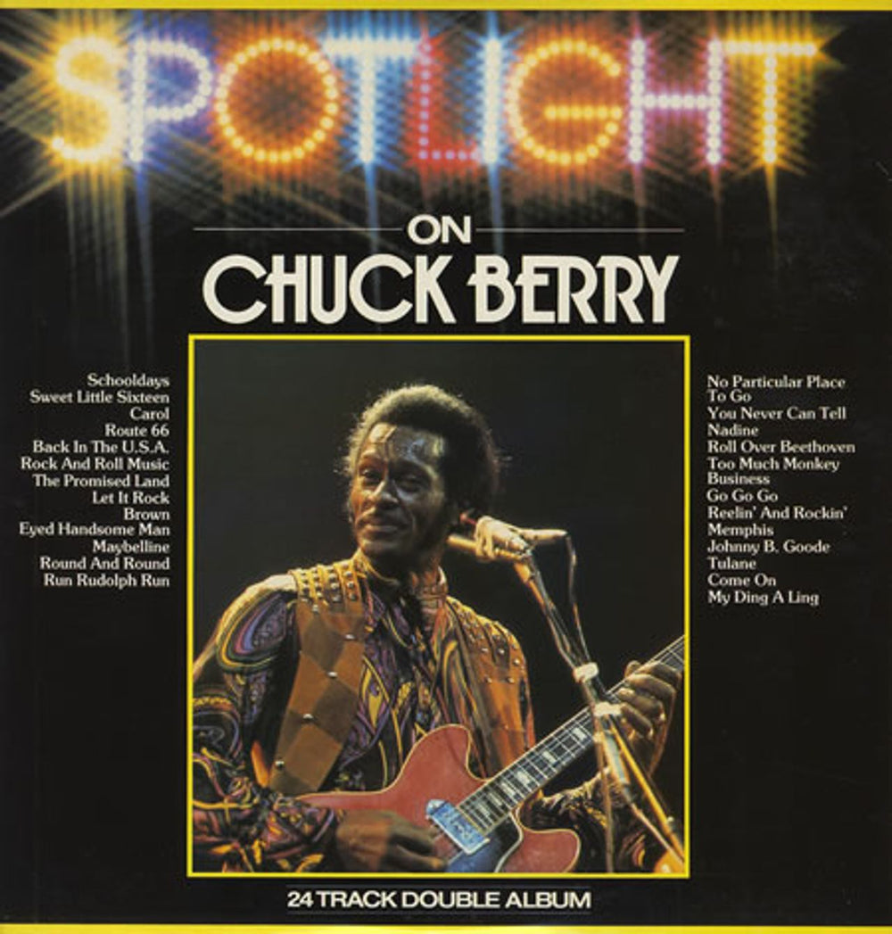 Chuck Berry Spotlight On Chuck Berry UK 2-LP vinyl record set (Double LP Album) SPOT1003