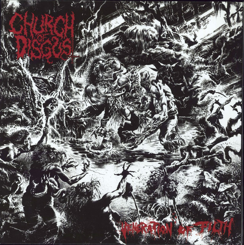 Church Of Disgust Veneration Of Filth US vinyl LP album (LP record) MAG22 / STR-011