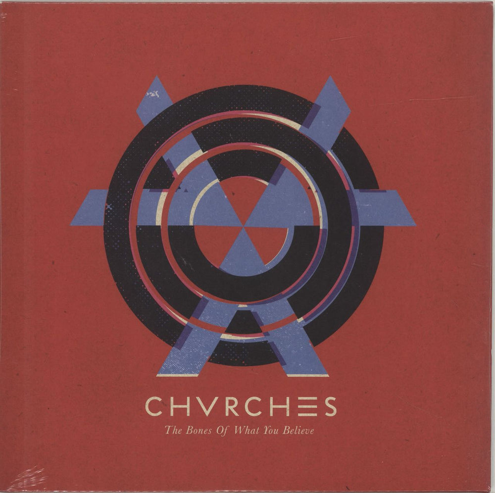 Chvrches The Bones Of What You Believe - Sealed UK vinyl LP album (LP record) V3116