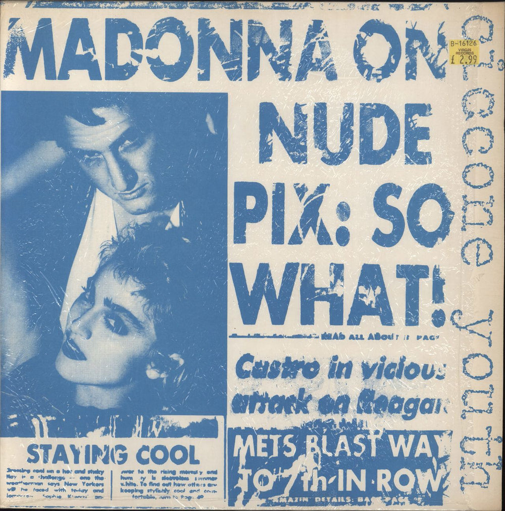 Ciccone Youth Into The Groove(y)/ Burnin' Up EP UK 12" vinyl single (12 inch record / Maxi-single) BFFP8T