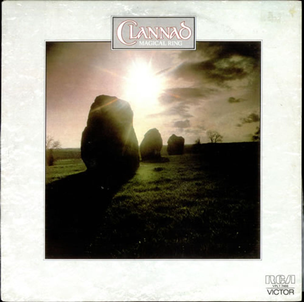 Clannad Magical Ring Australian vinyl LP album (LP record) VPL17466