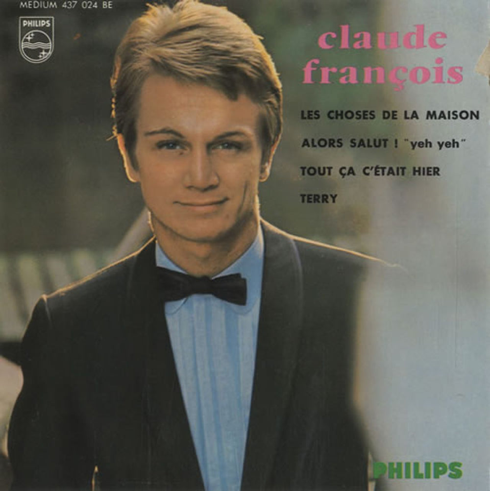 Claude François Les Choses De La Maison EP French 7" vinyl single (7 inch record / 45) 437.024BE