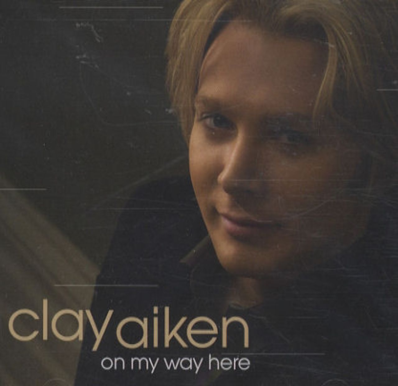 Clay Aiken On My Way Here US Promo CD single (CD5 / 5") 88697-31307-2