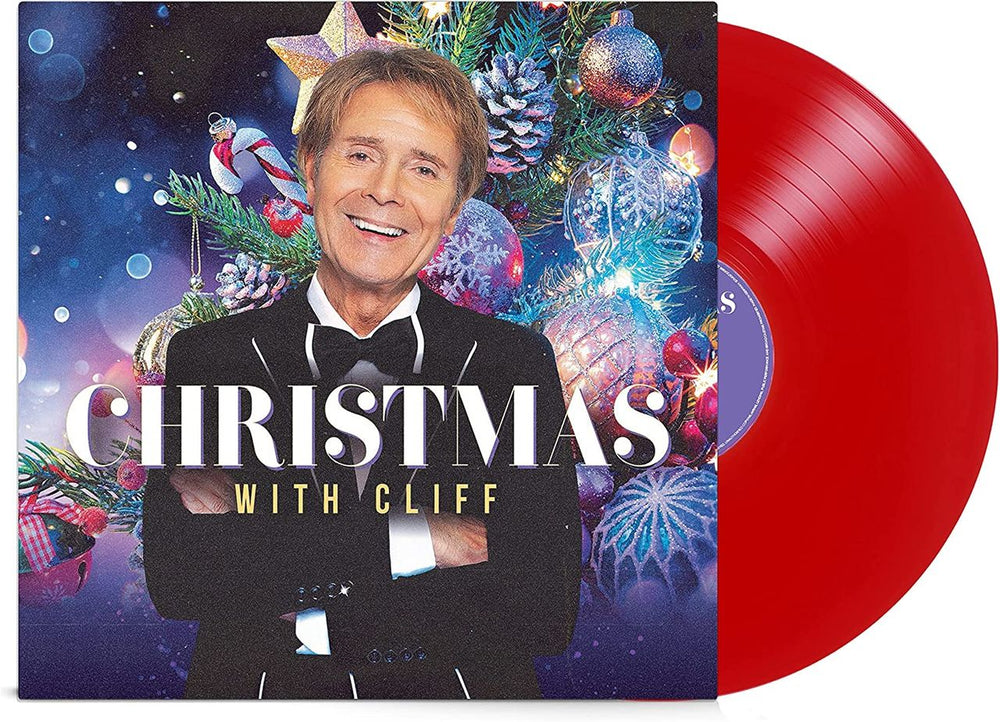 Cliff Richard Christmas With Cliff - Red Vinyl - Sealed UK vinyl LP album (LP record) 5054197204999