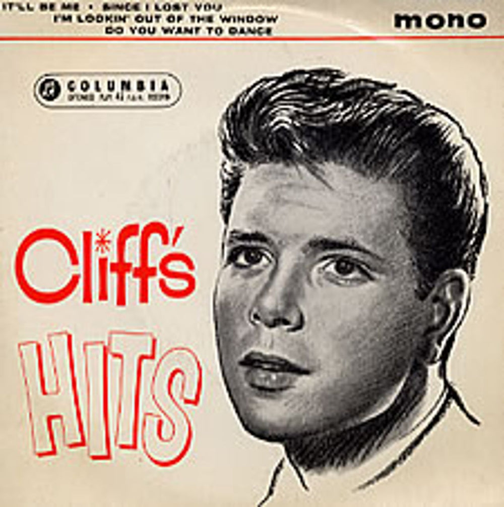 Cliff Richard Cliff's Hits E.P. - 1st UK 7" vinyl single (7 inch record / 45) SEG8203