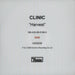 Clinic Harvest UK Promo promo DVD-R DVD-R