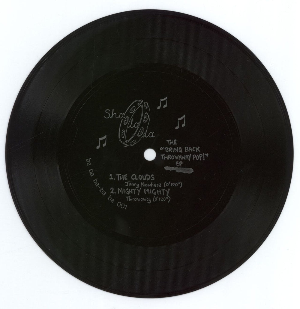 Clouds (Indie) The 'Bring Back Throwaway Pop!' EP - flexi UK 7" vinyl single (7 inch record / 45) TLQ07TH769690