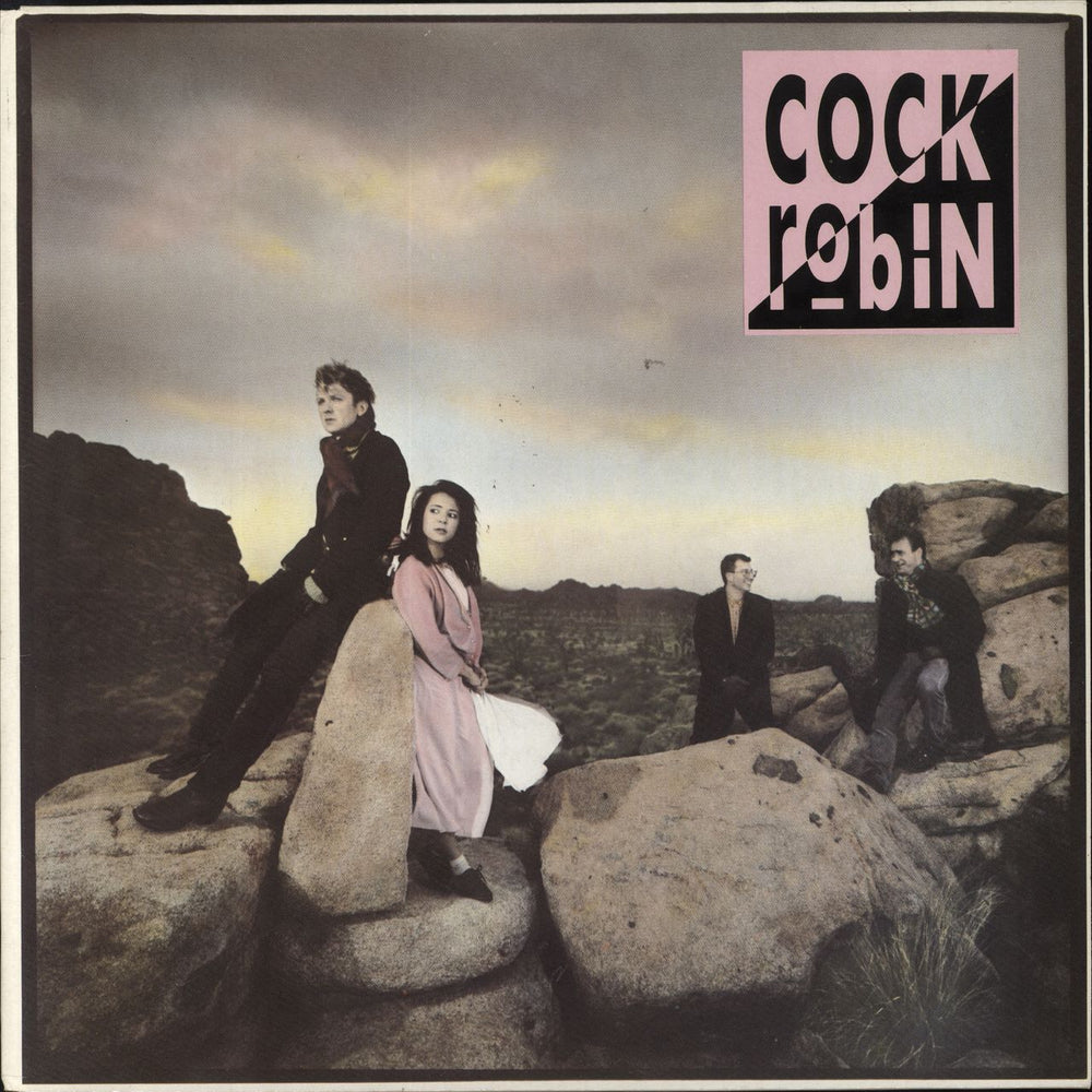 Cock Robin Cock Robin UK vinyl LP album (LP record) CBS26448