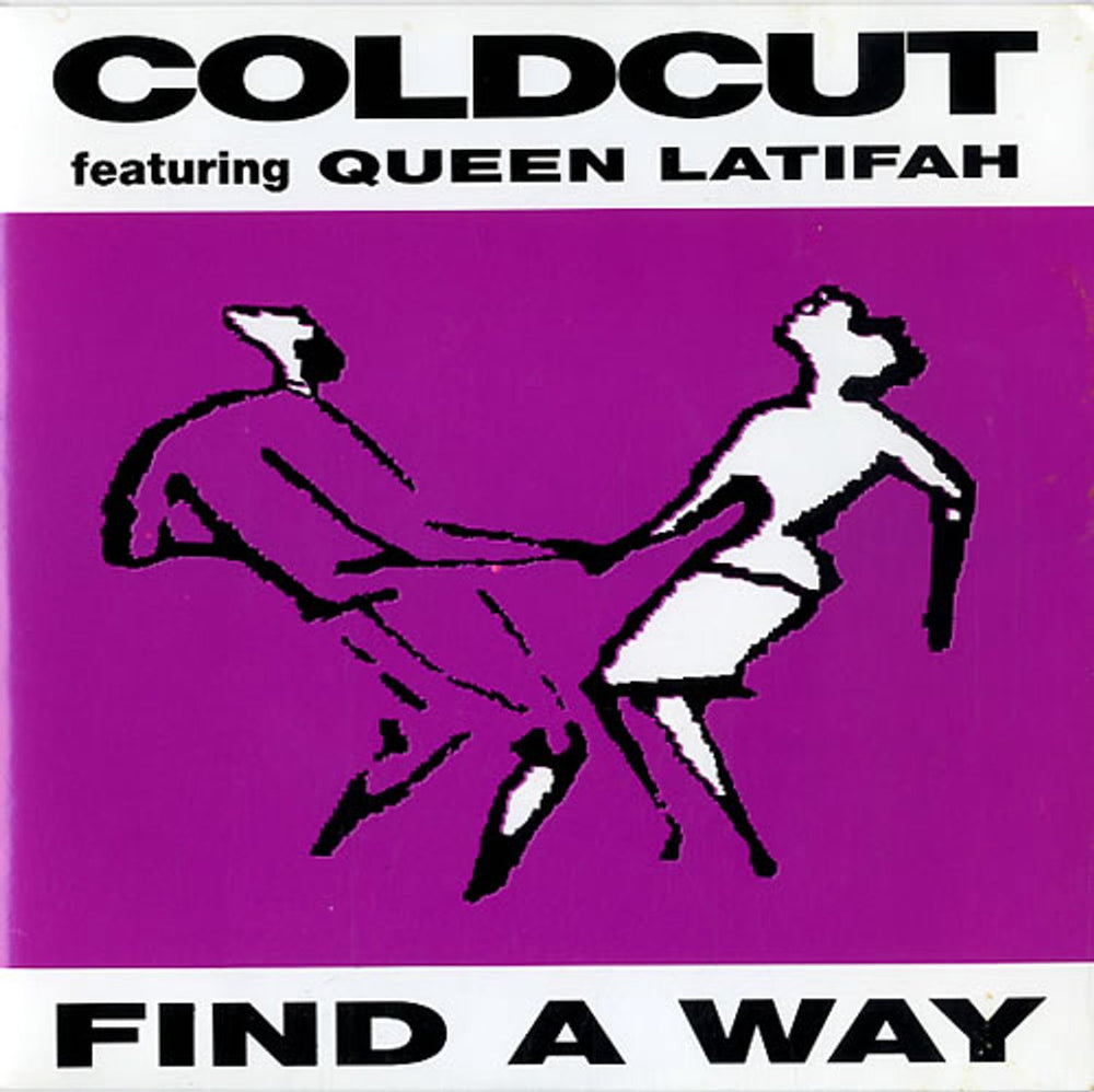 Coldcut Find A Way UK Promo 7" vinyl single (7 inch record / 45) CCUT8