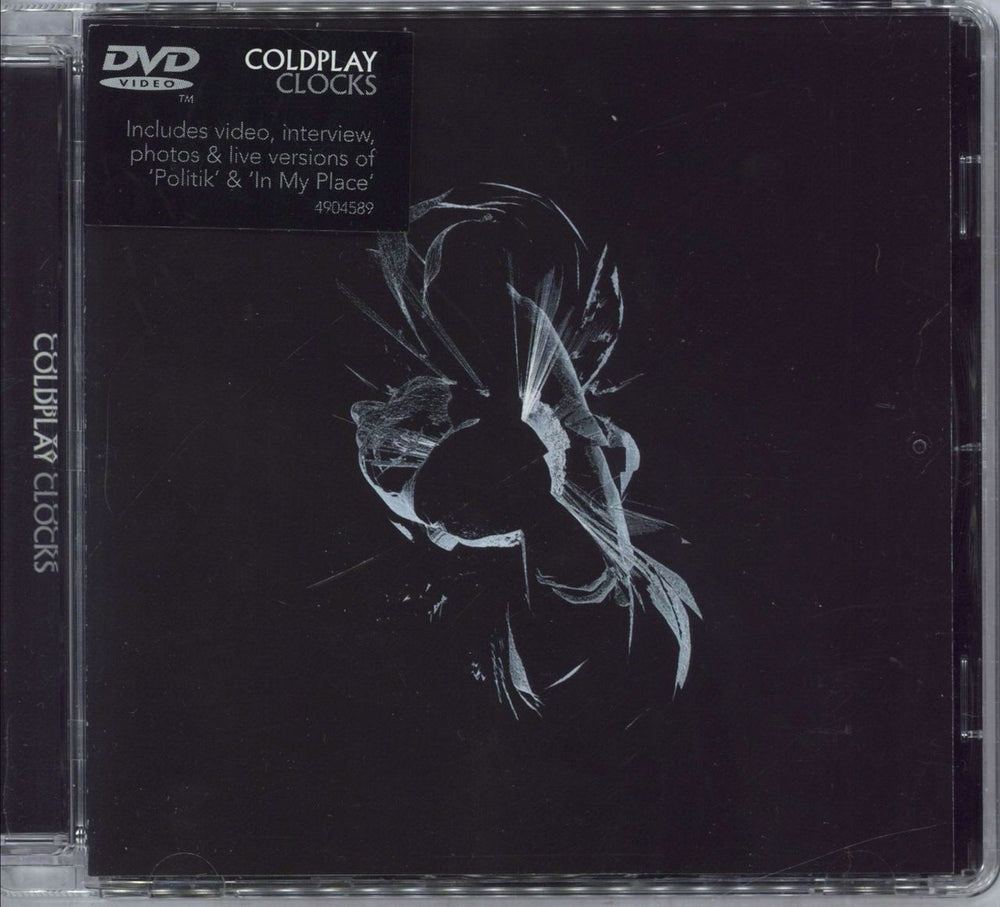 Coldplay Clocks UK CD/DVD single set 724349045897