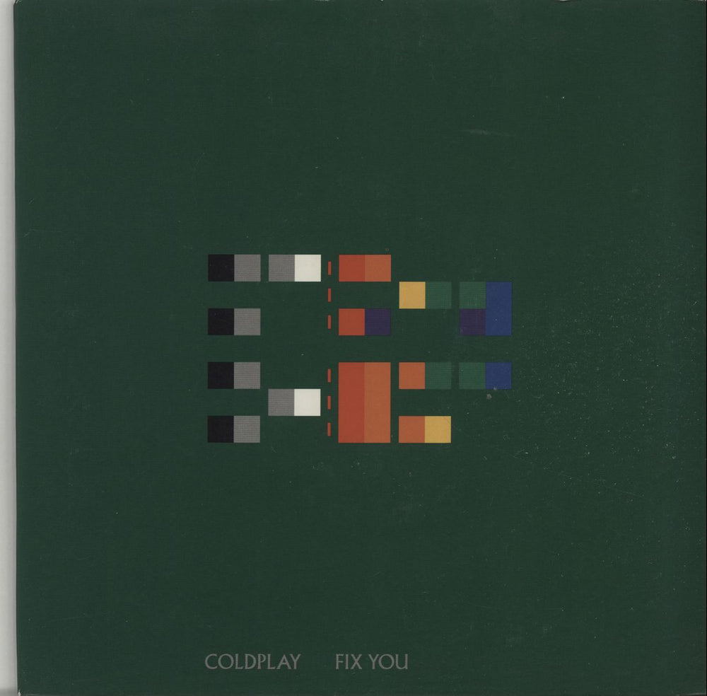 Coldplay Fix You UK 7" vinyl single (7 inch record / 45) R6671