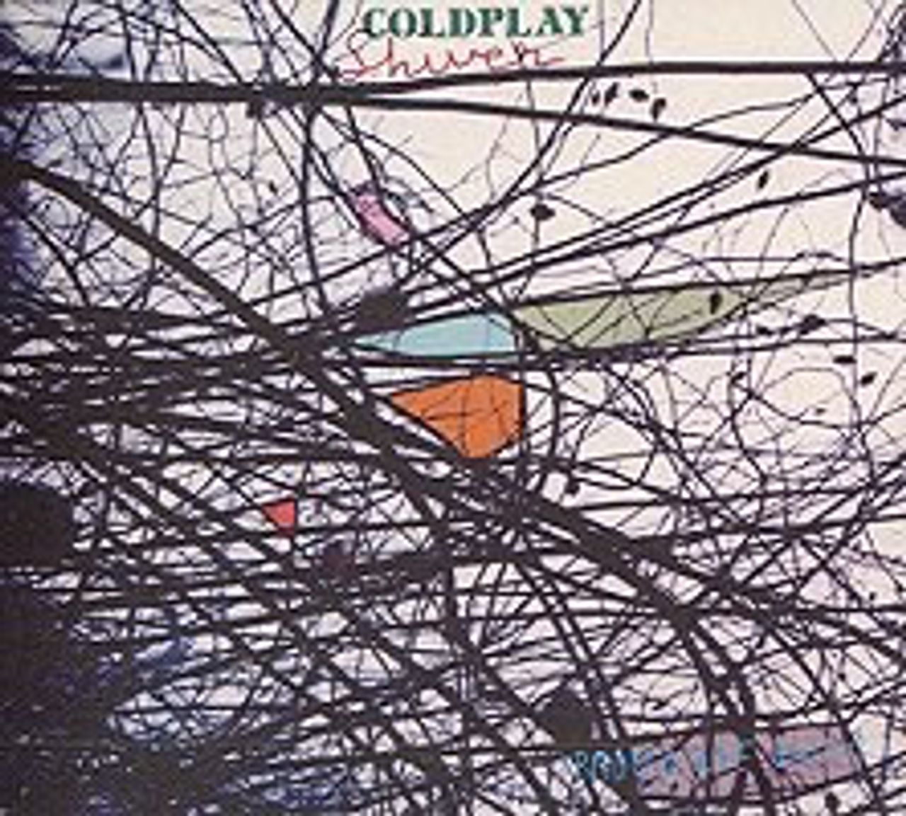 Coldplay Shiver UK Promo CD single —