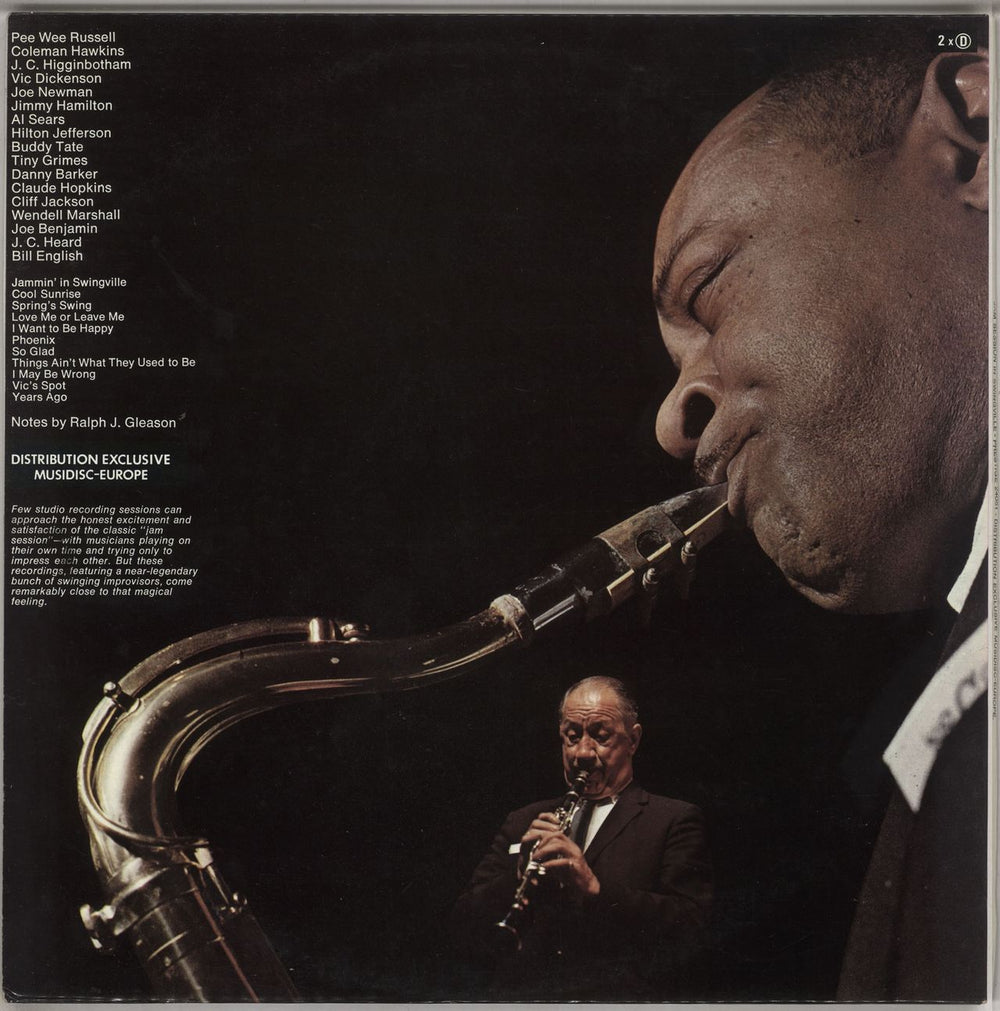 Coleman Hawkins Jam Session In Swingville French 2-LP vinyl record set (Double LP Album)