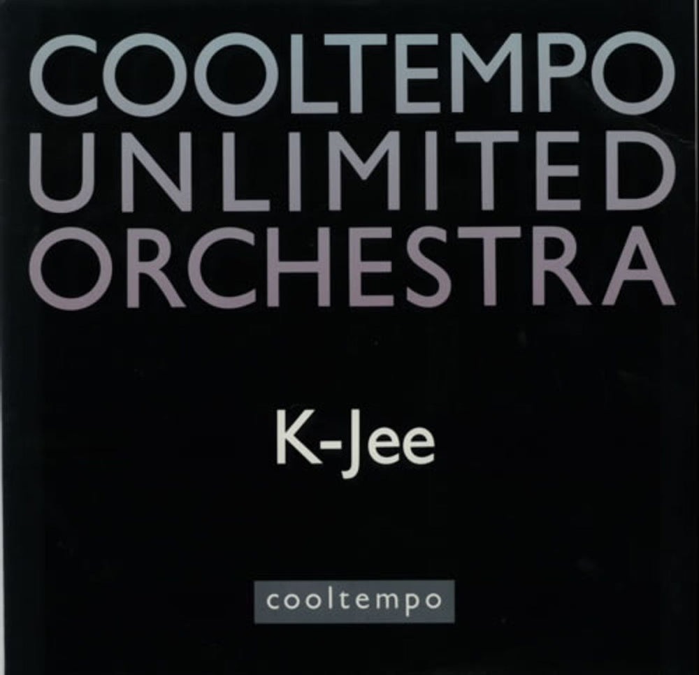 Cooltempo Unlimited Orchestra K-Jee UK 12" vinyl single (12 inch record / Maxi-single) COOLX206