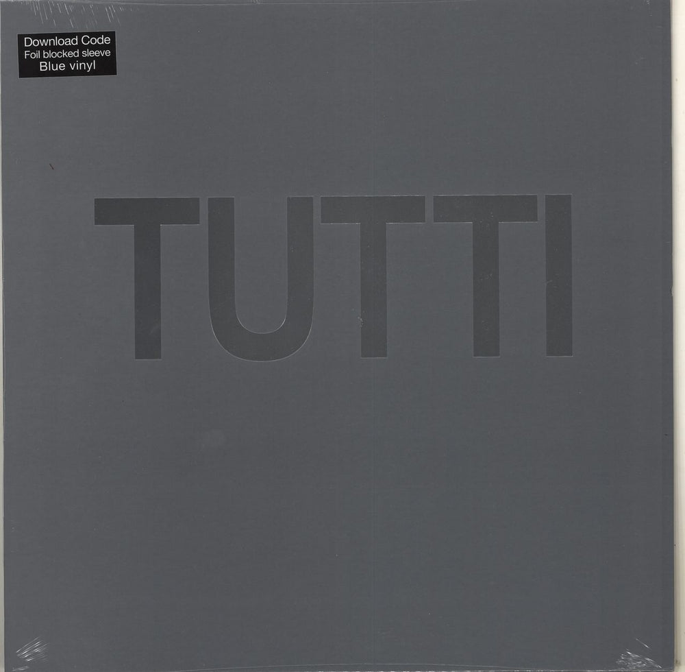 Cosey Fanni Tutti Tutti - Blue Vinyl - Sealed UK vinyl LP album (LP record) CTITUTTILP2018