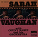 Count Basie & Sarah Vaughan The Fabulous Sarah Vaughan UK vinyl LP album (LP record) ALLR812
