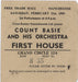 Count Basie Souvenir Programme + ticket stub UK tour programme CUITRSO787172
