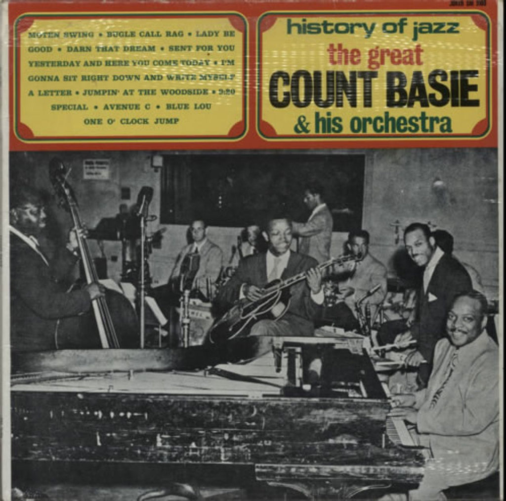 LP　The　Great　Count　Basie　Vinyl　Italian　—　Basie　Count