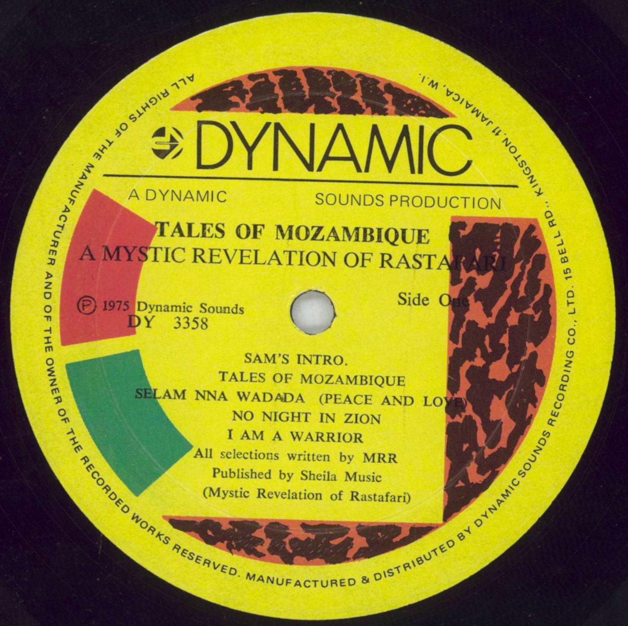 Count Ossie & The Mystic Revelation Of Rastafari Tales Of Mozambique  Jamaican Vinyl LP