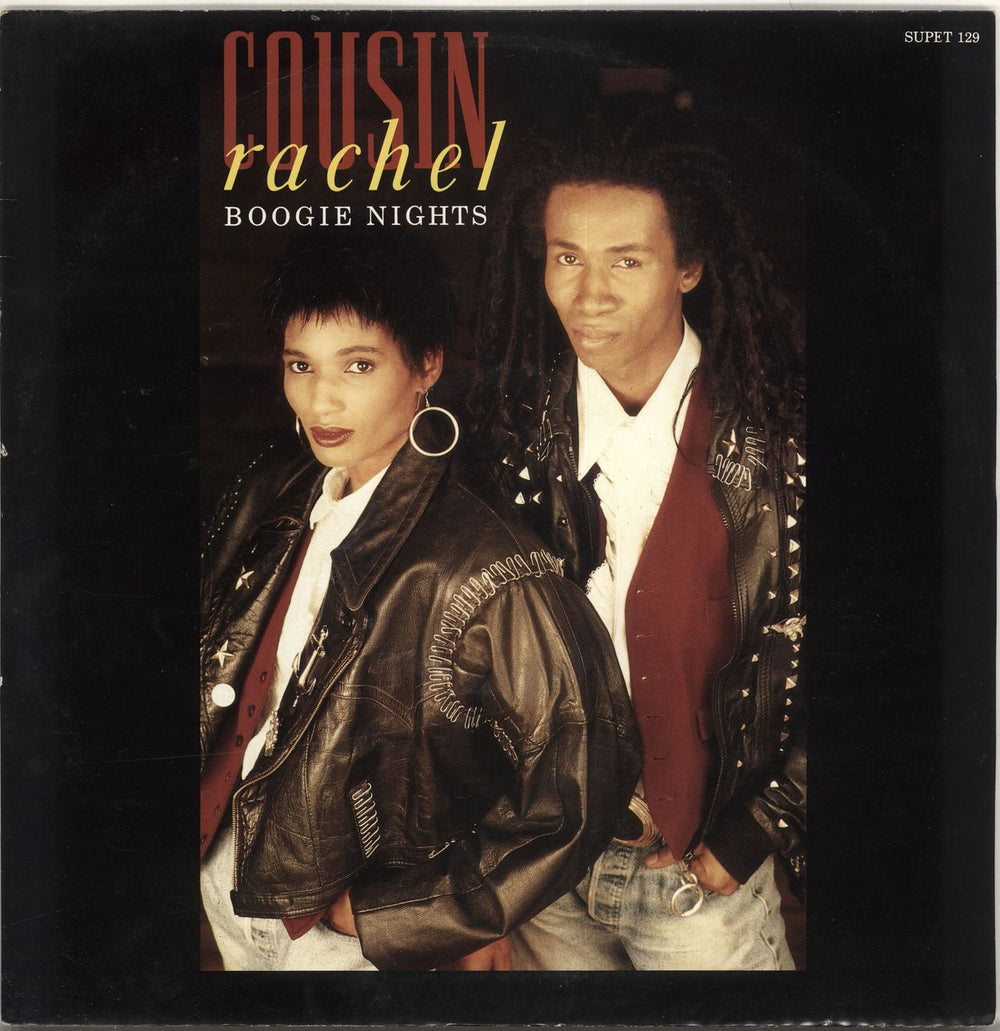 Cousin Rachel Boogie Nights UK 12" vinyl single (12 inch record / Maxi-single) SUPET129