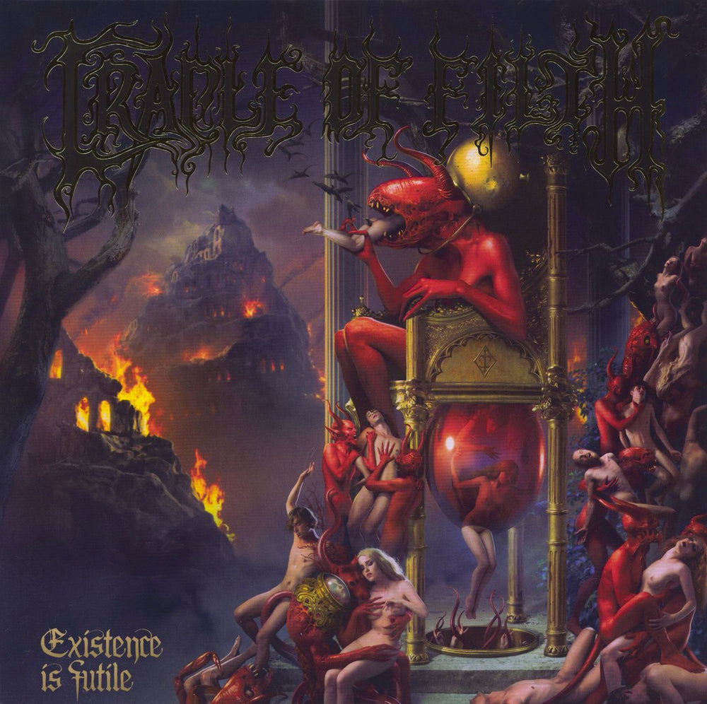 Cradle Of Filth Existence Is Futile German picture disc LP (vinyl picture disc album) 54161